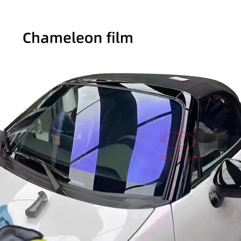 Chameleon Car Windscreen Tint Film 60% Visible Light Auto Front Side Window Foil Color Change Sun Solar Sticker Protector - 2