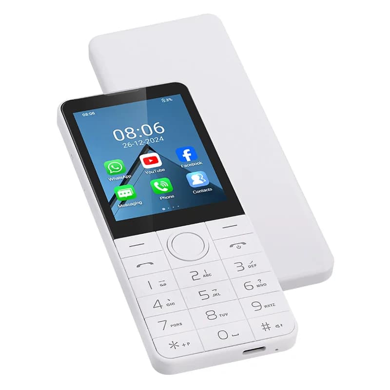 NEW DOOV R77 4G Touch Keyboard Google Phone Android 13 2.8" Screen 3GB+32GB 2100mAh Volte Call Whatsapp Cell Hebrew Arabic Phone - 3