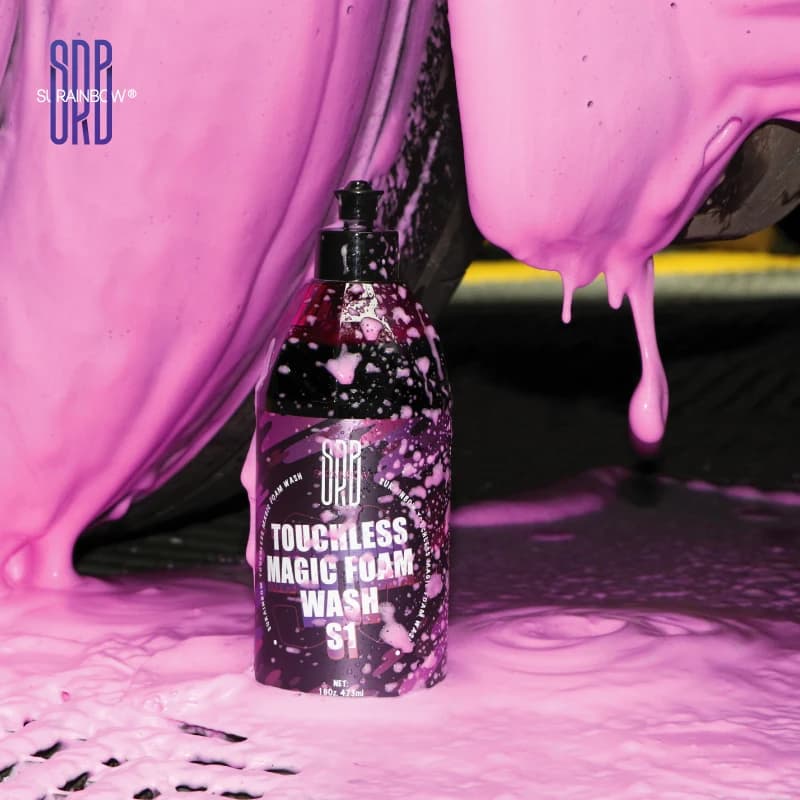 Pink Foaming Snow Foam Car Wash Soap (Works with Foam Cannons, Guns or Bucket Washes) Safe for Trucks, Motorcycles, RVs & More. - 2