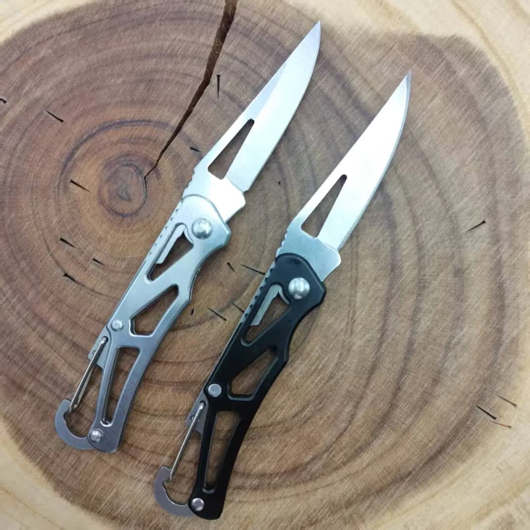 سكين جيب عملي، قابل للطي، سكين صيد وتخييم، سكين صيد أسماك، سكين فواكه - 4