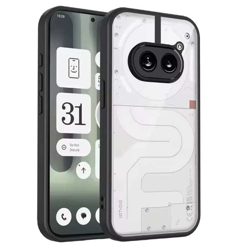 Nothing Phone 2A Plus A142P Case Air Cushion Shockproof Silicon Bumper Clear Matte Back Cover Hard Case for Nothing Phone2A A142