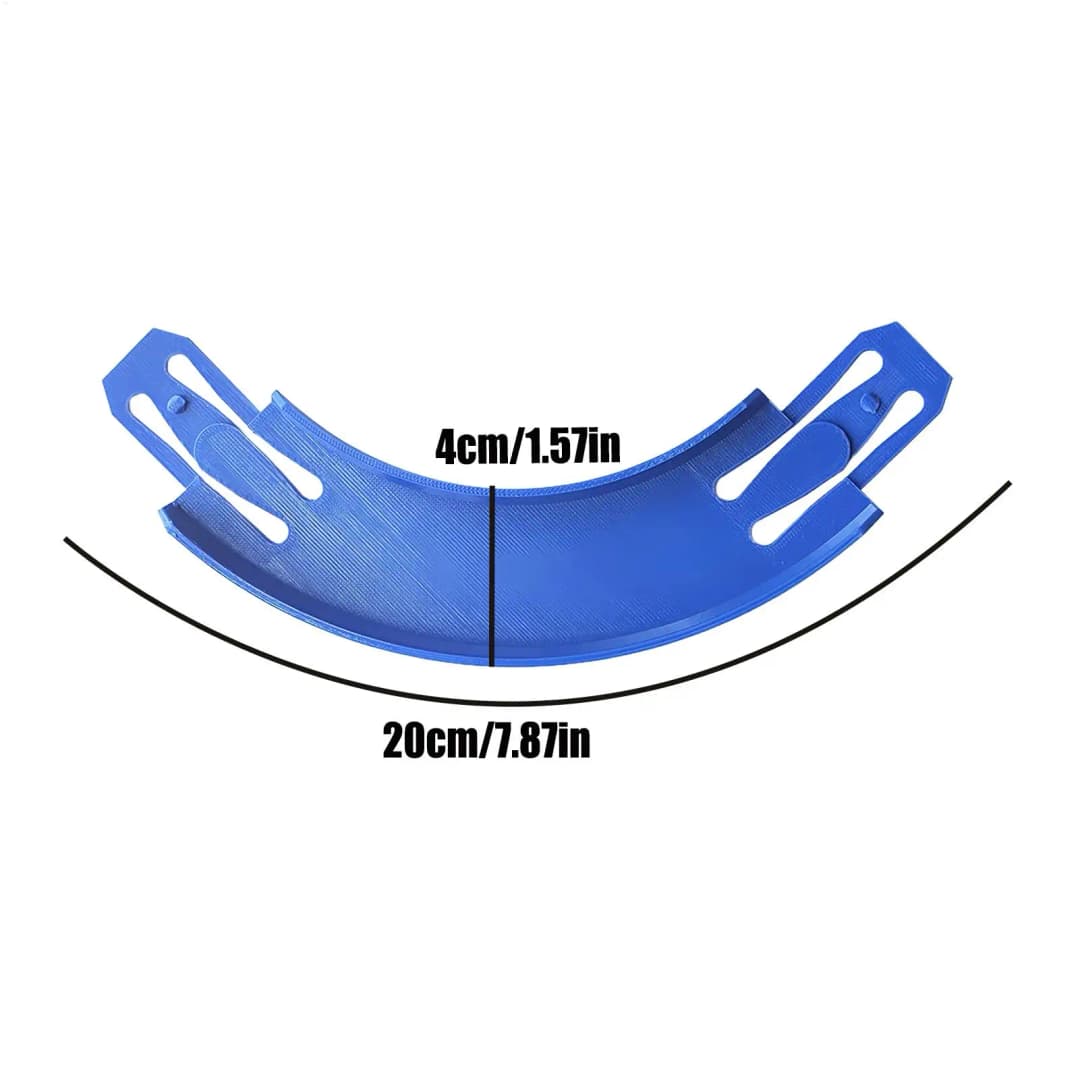 موصلات مسار سيارات لعبة الأطفال بطول 20 سم، منحنية بزاوية 90 درجة، قطع غيار لملحقات مسار السباق - 6