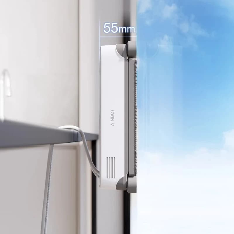 2026 New ECOVACS smart Robot for washing windows WINBOT  MINI2 Window Cleaning Robot 8000Pa Glass Vacuum Cleaner 100-240V - 3