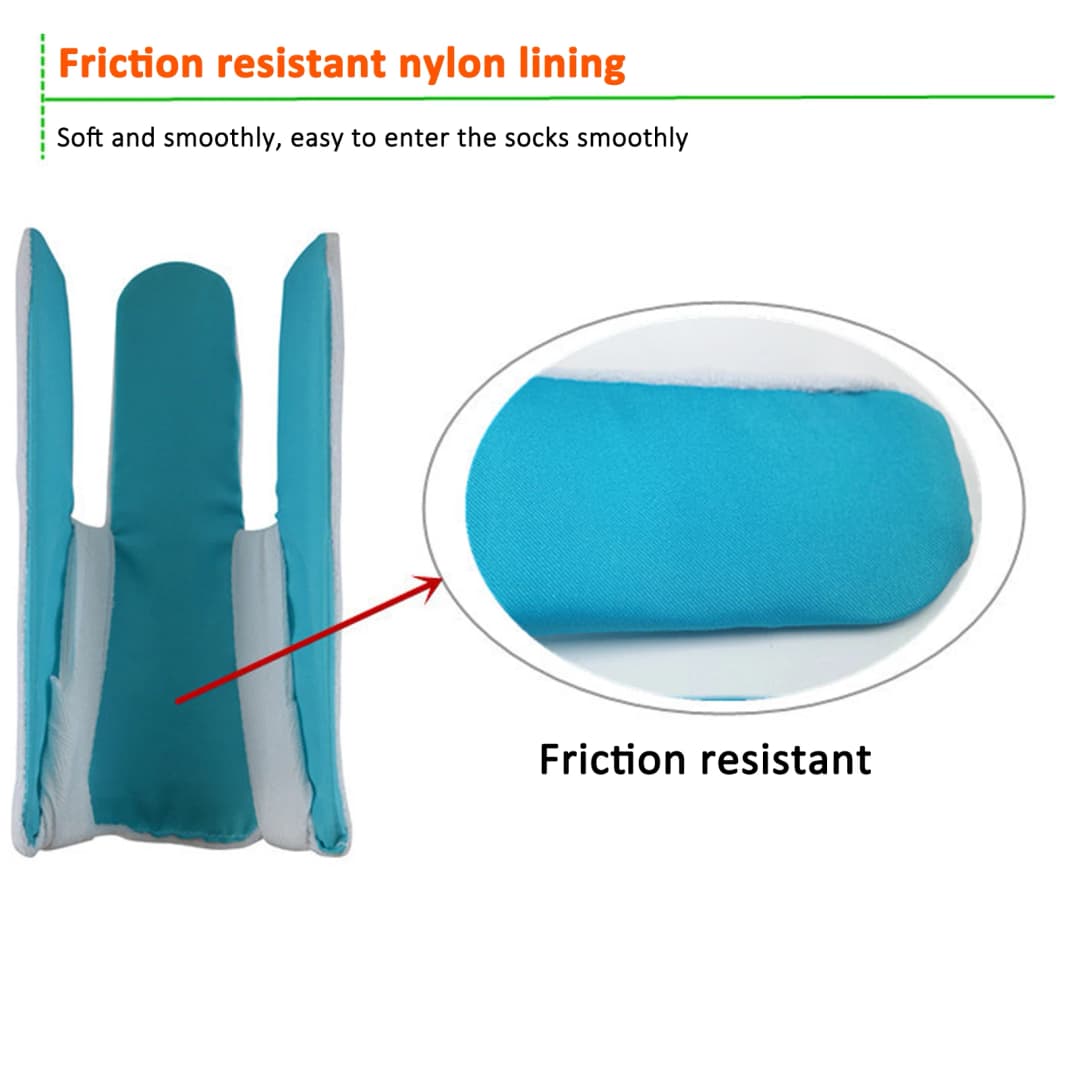 أداة مساعدة لارتداء الجوارب لكبار السن والمعاقين والحوامل، مساعد ارتداء الجوارب دون انحناء - 3