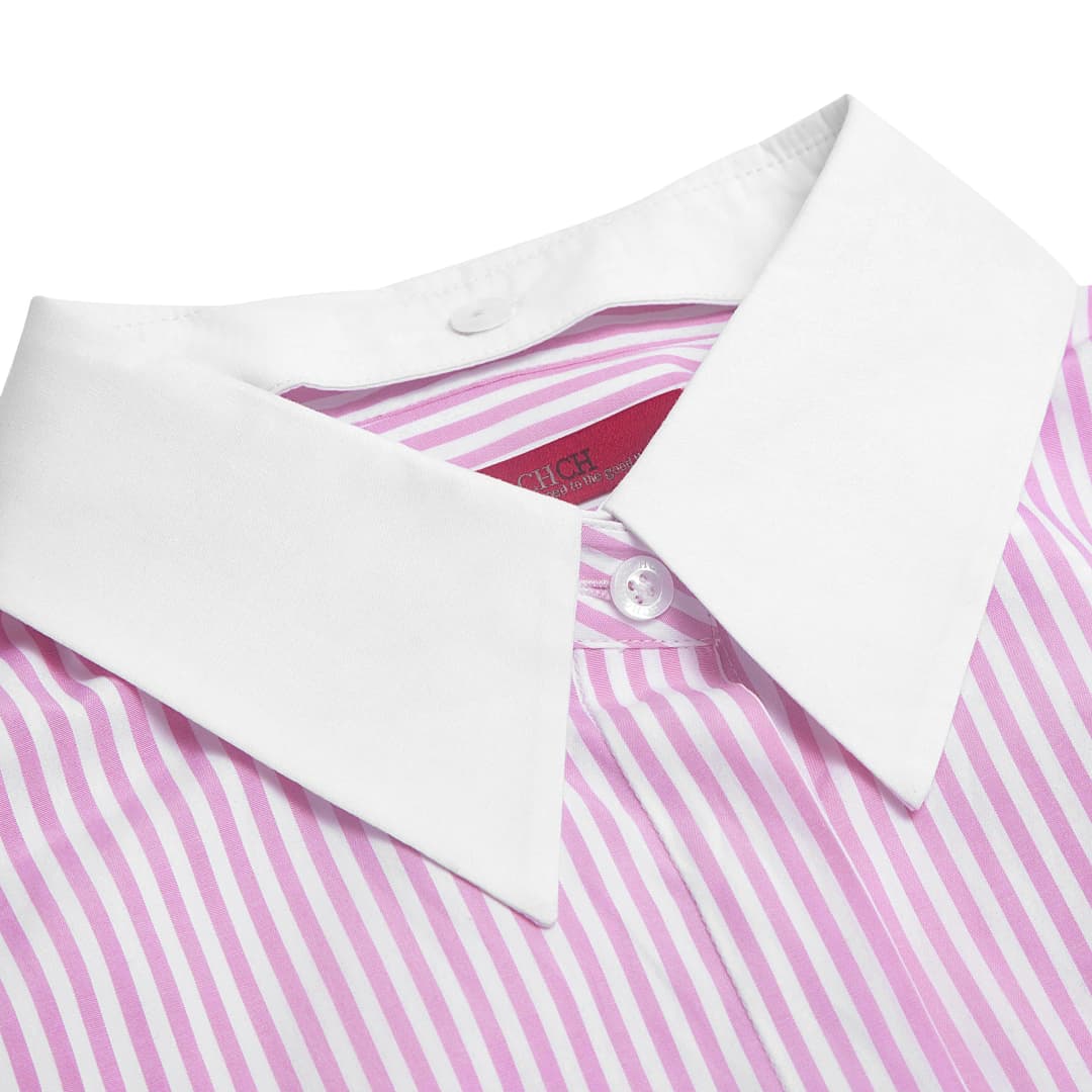 قمصان نسائية جديدة، بلوزة طويلة الأكمام، مرقعة، مطرزة بالزهور، أنيقة، ياقة، فضفاضة، كاجوال، مناسبة للمكتب - 4