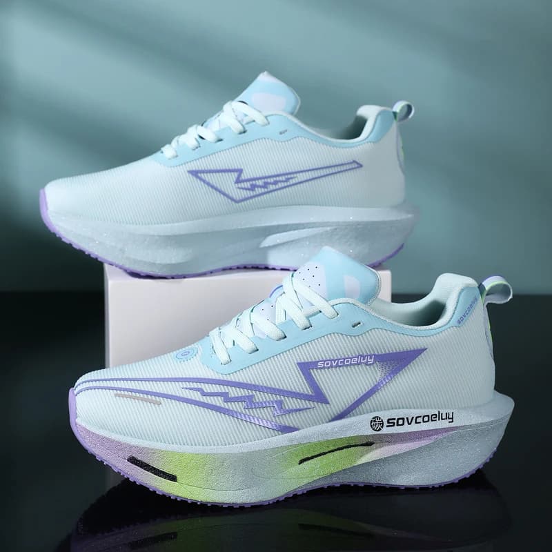 Mesh Sports Running Shoes Casual  Breathable Lightweight For Men Women's Comfortable Athletic Walking Sneakers Outdoors Tennis - 4