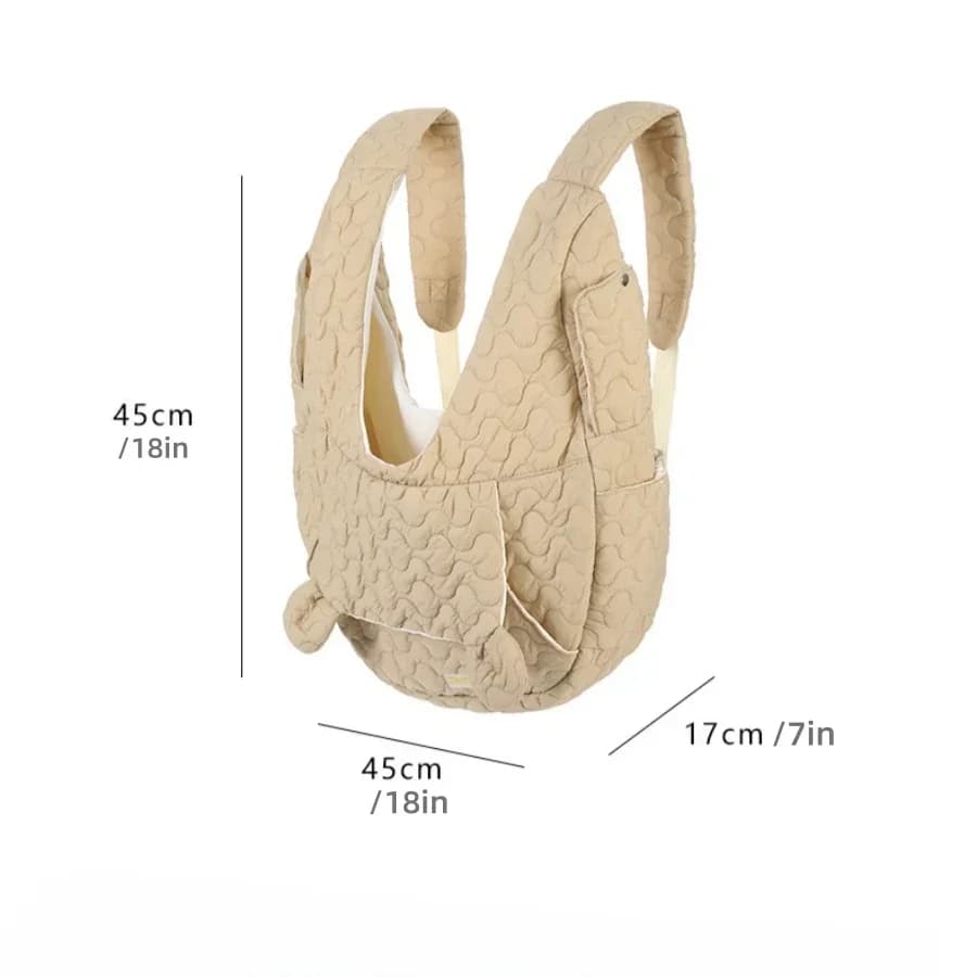Dog Carrier Cat Backpack Extra Large Capacity Pet Chest Bag Dog and Cat Outdoor Bag Waterproof and Wind Resistant Portable - 6