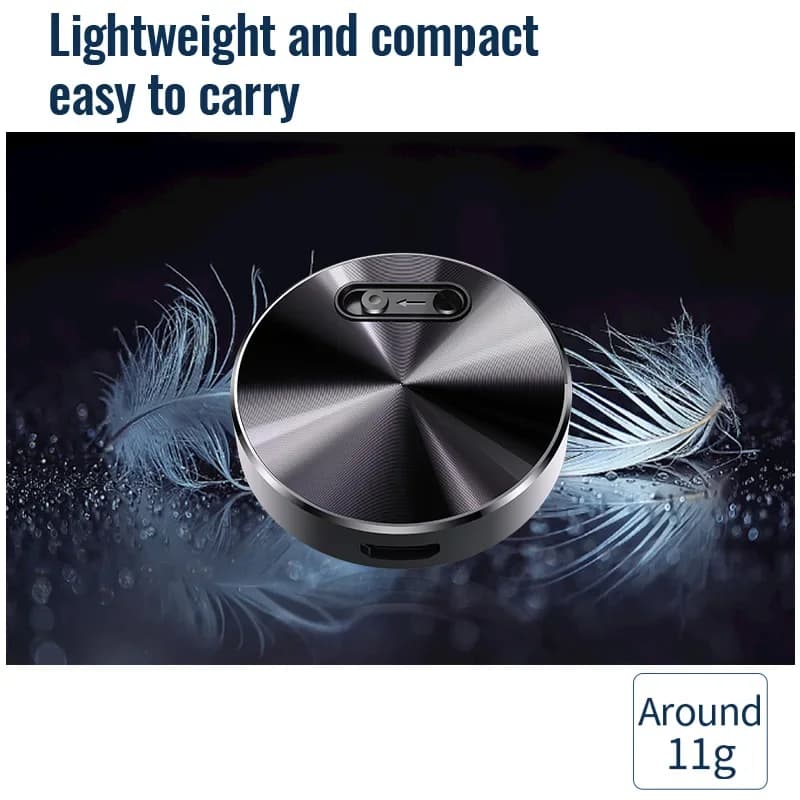 مسجل صوتي صغير يعمل بالتنشيط الصوتي مع مغناطيس مدمج، جهاز تسجيل صوتي رقمي، دكتافون STTWUNAKE - 5