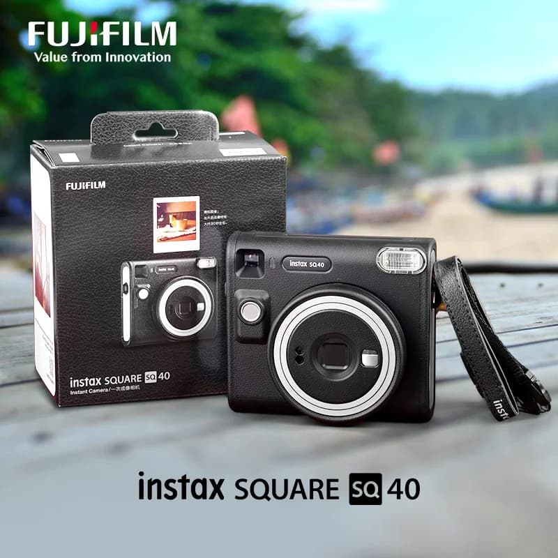 Original Optional 20/40 Sheets Instax Square Films Fujifilm Instax SQUARE SQ40 Camera Selectable Instax Square White Edge Film - 2