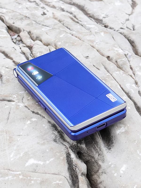 هاتف محمول صدفي بشاشة 2.8 بوصة، ثنائي الشريحة، زر كبير، MP3، راديو FM، بطارية 4050 مللي أمبير، غير مقفول - 3