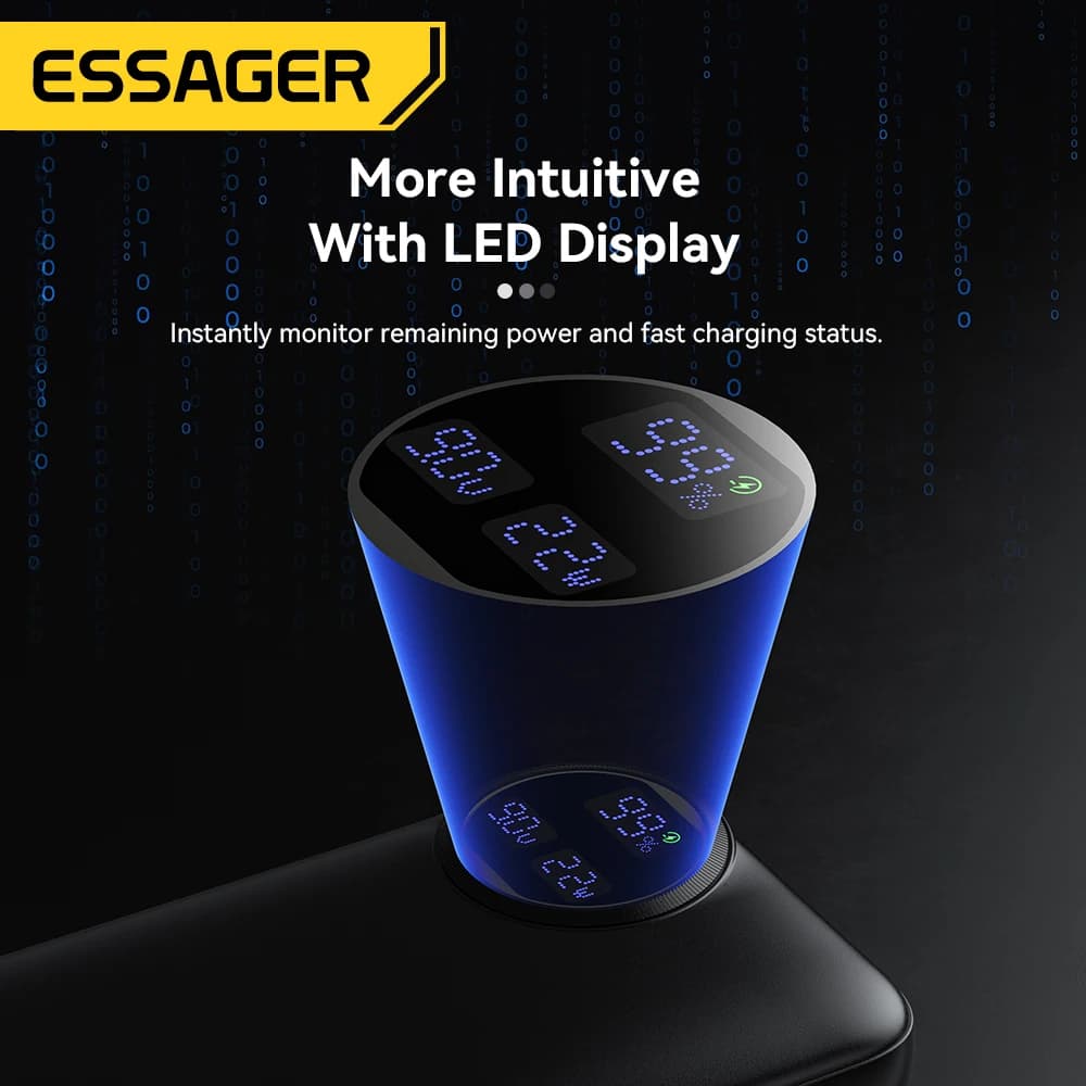 Essager Power Bank 30000mAh 22.5W PD Fast Charging Portable Powerbank 20000mAh/10000mAh For iPhone 16 15 14pro Max Huawei Xiaomi - 4
