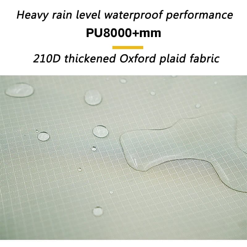 مظلة جانبية للسيارة على شكل خفاش، غطاء أسود 2x3، خيمة ملجأ خلفي للسيارة مقاومة للماء للتخييم الخارجي، مناسبة لسيارات الدفع الرباعي والفان - 2