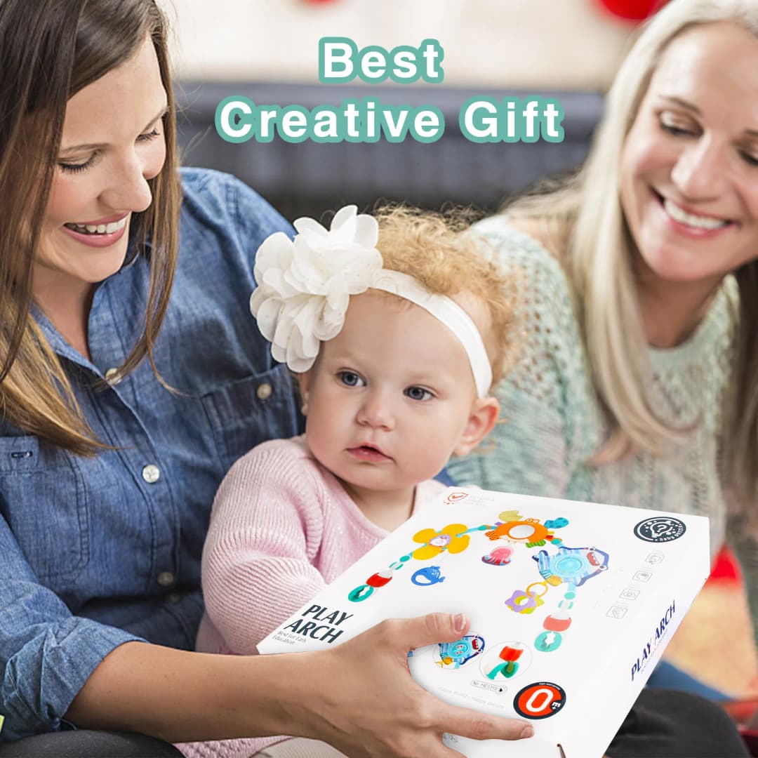 عربة أطفال قوس اللعب الحارس لعبة عربة النشاط قوس اللعب المهارات الحركية الدقيقة اللعب التنمية الحسية قوس مقعد سيارة الطفل اللعب - 4