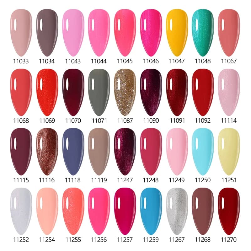 NAILCO Gel Nail Polish 15ml Dark Red Blood Colors Series Nails Art Glitter Manicure UV Lakiery Hybrydowe Vernis Nails Gel Design - 3