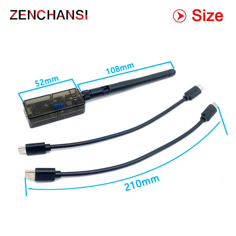 نظام FPV UVC OTG 5.8G 48CH، مستقبل صوتي FPV لهواتف أندرويد والأجهزة اللوحية والهواتف الذكية، قطعة غيار لطائرة RC بدون طيار - 6