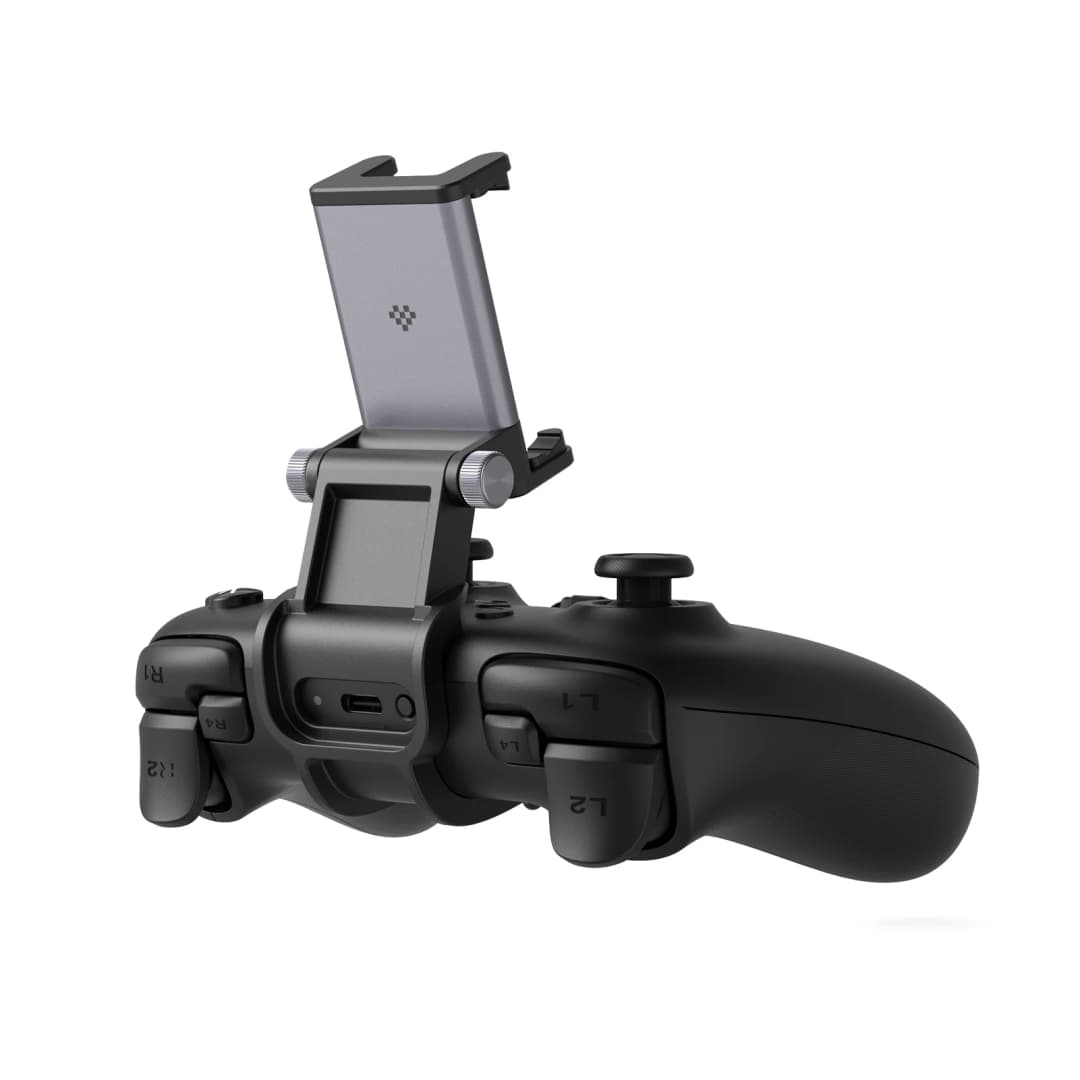 8BitDo Mobile Phone Clip Controller Holder Stand for Ultimate 2 Gamepad,Adjustable Phone Mount (49-85mm) - 5