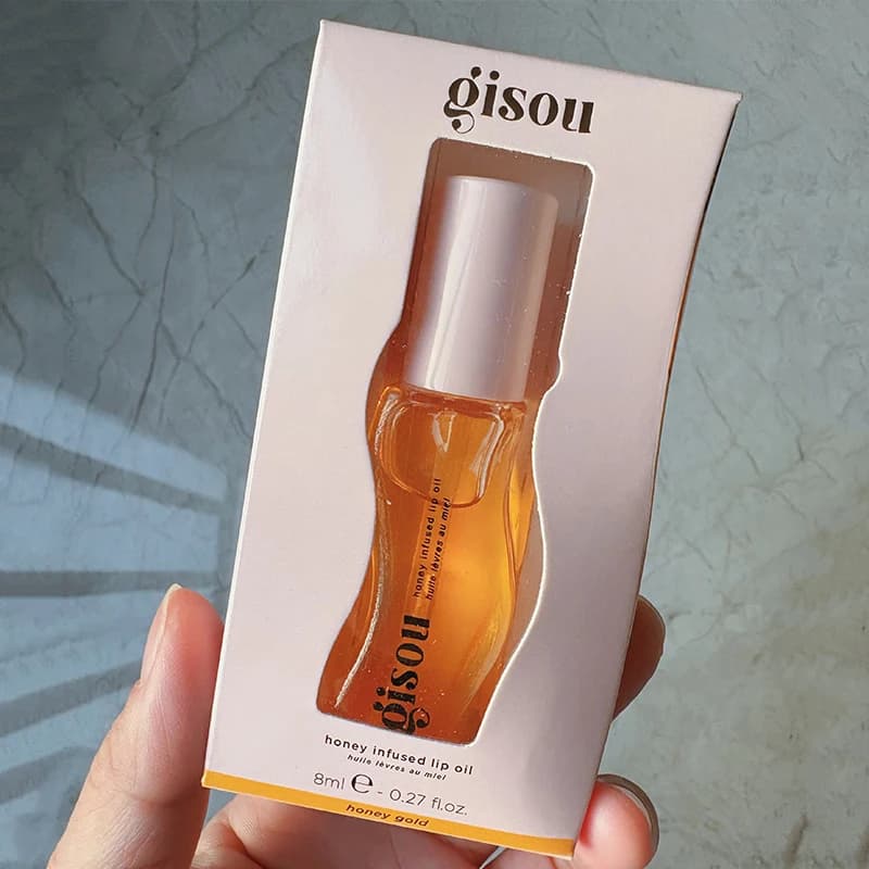 Gisou INS Popular Moisturizing Lip Balm Original Lip Oil Care of the Lip Benetitnt for Lips Plumping Exfoliating Cherry Gloss - 2