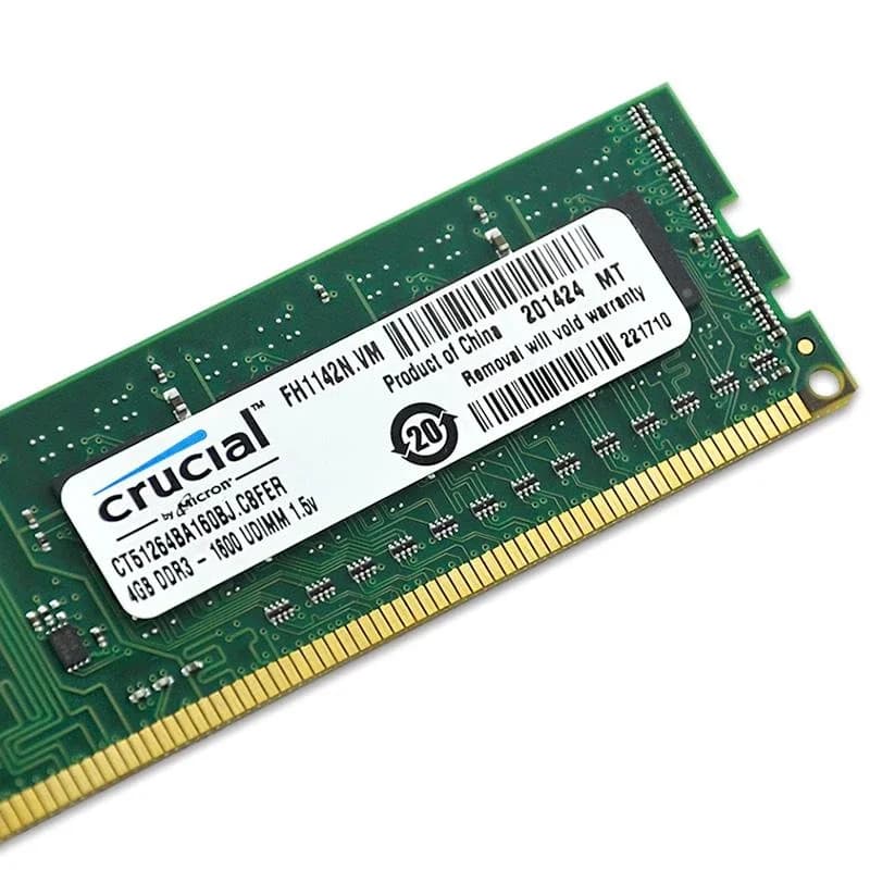 DDR3 Memory PC RAM Crucial DDR3 RAM Dektop 2GB 4GB 8GB 1333mhz 1600mhz 1866mhz DIMM PC3-12800 PC RAM - 2