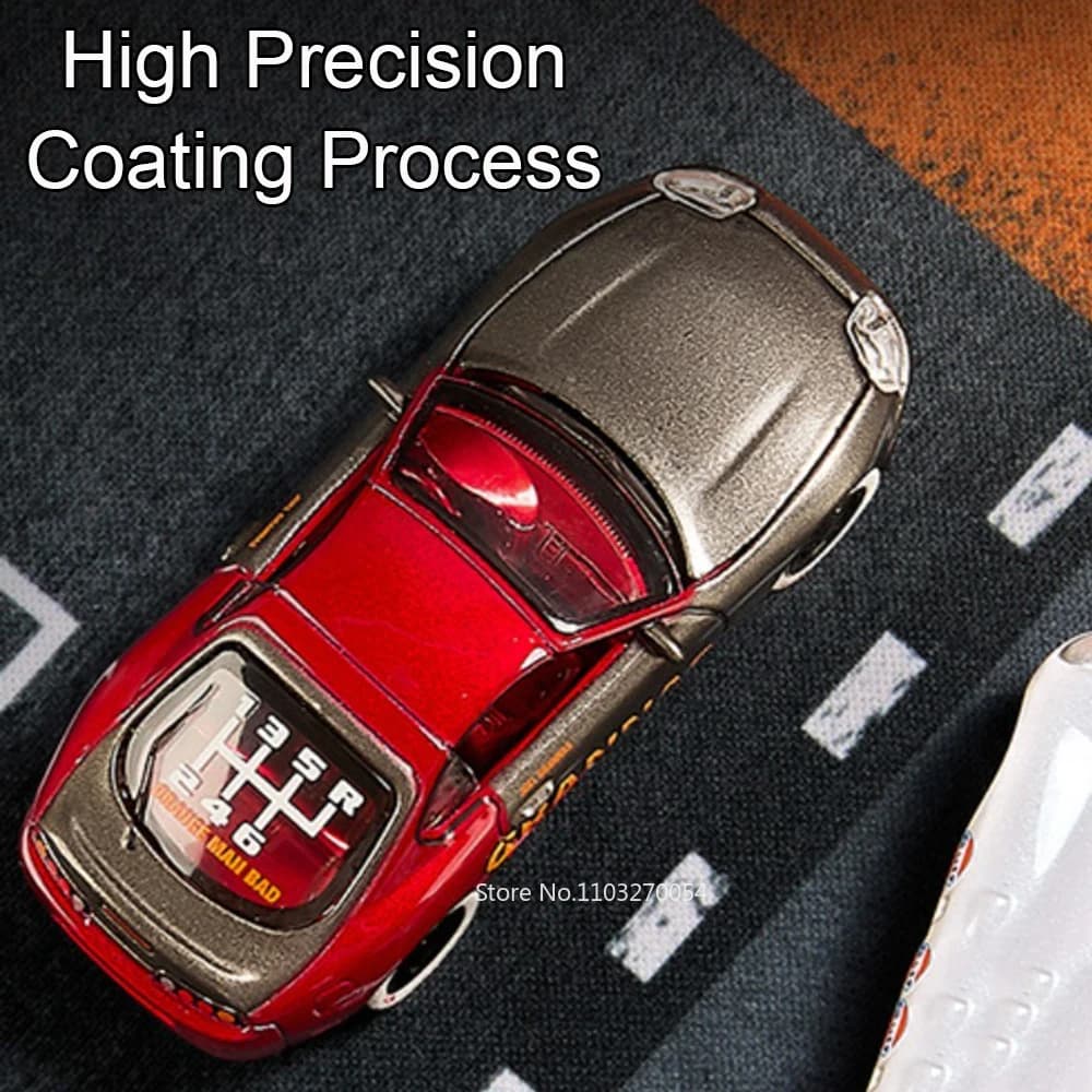 سلسلة سيارات رياضية من السبائك مقاس 1:64 Firebird JDM Daytona Stardust Corvette T1 Minivan GT500 نماذج مصبوبة ألعاب هواية جمع الأولاد - 3