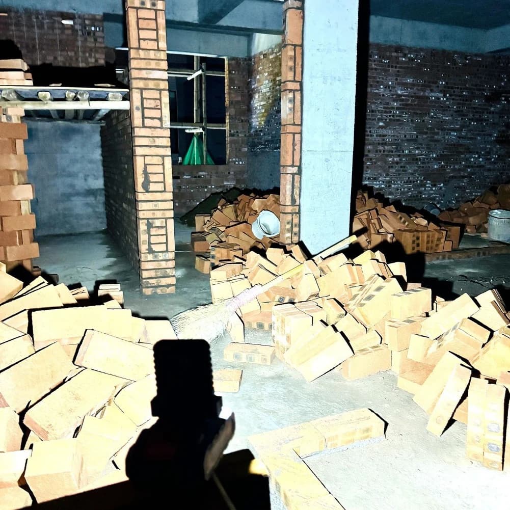 1/2/3Pcs 14W LED Camping Lantern Mini Pocket Work Light Inspection Power Tool LED Work Light  For 20V-21V Lithium Batteries - 5