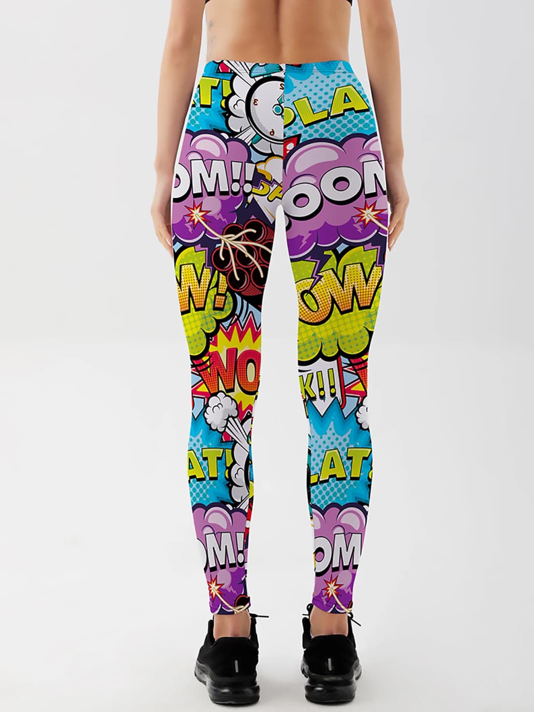 3D Printed Leggings Push Up Leggins Sport Women Fitness Running Pants Cartoon Comic Game  Styles Girl Leggins - 3