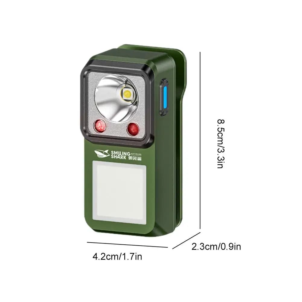 كشاف LED بمشبك مغناطيسي، إضاءة طويلة الأمد، مصباح طوارئ قابل لإعادة الشحن، مثالي للتخييم والمشي في الهواء الطلق - 6