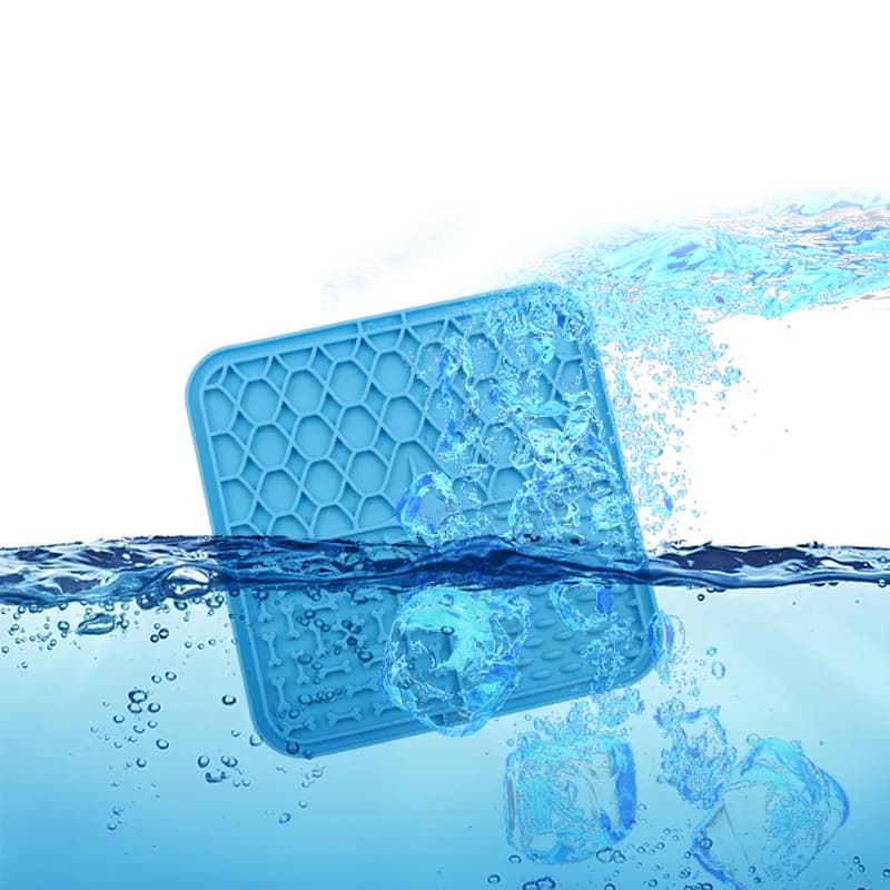 Pet Lick Silicone Mat for Dogs Pet Slow Food Plate Dog Bathing Distraction Silicone Dog Sucker Food Training Dog Feeder Supplies - 3
