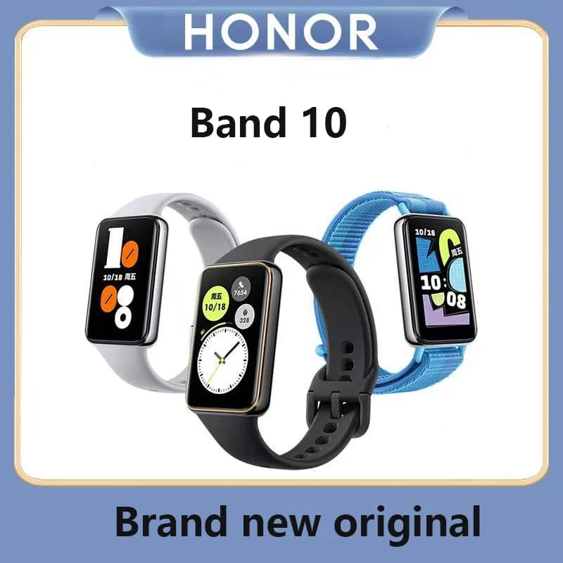 HONOR Band 10 Smart Fitness Tracker AMOLED Screen 14-Day Battery Life 96 Sports Modes Heart Rate SpO2 Sleep Monitor