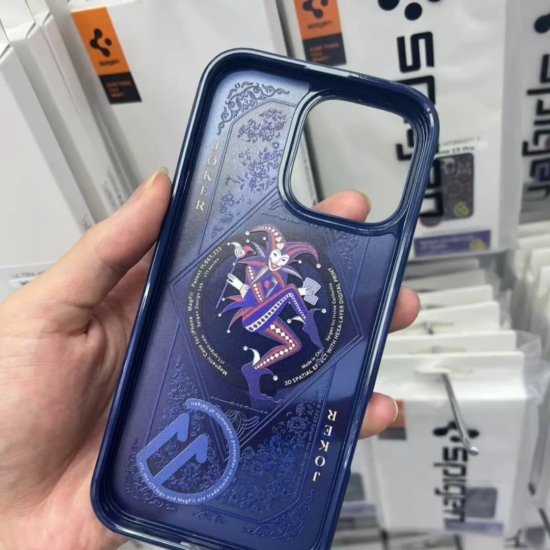 غطاء رسمي Spigen C11 Series لهواتف iPhone 16 15 14 13 Pro Max Plus شحن لاسلكي مغناطيسي غطاء مات - 4