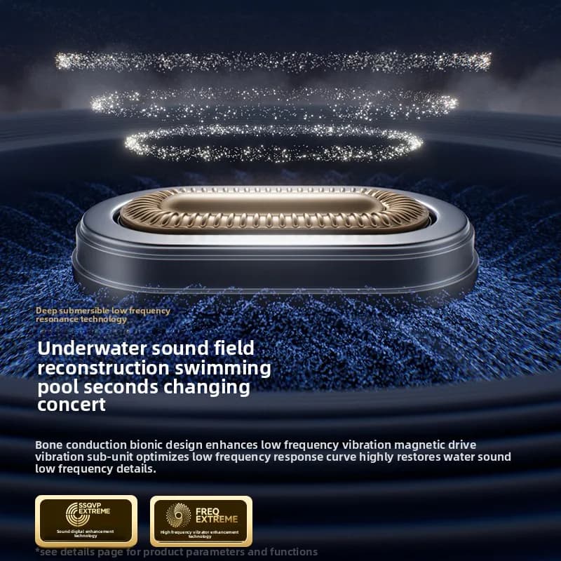 سماعات بلوتوث بنقل عظمي، مقاومة للماء IPX8، ذاكرة 32GB، لـ Sanag B33S - 3