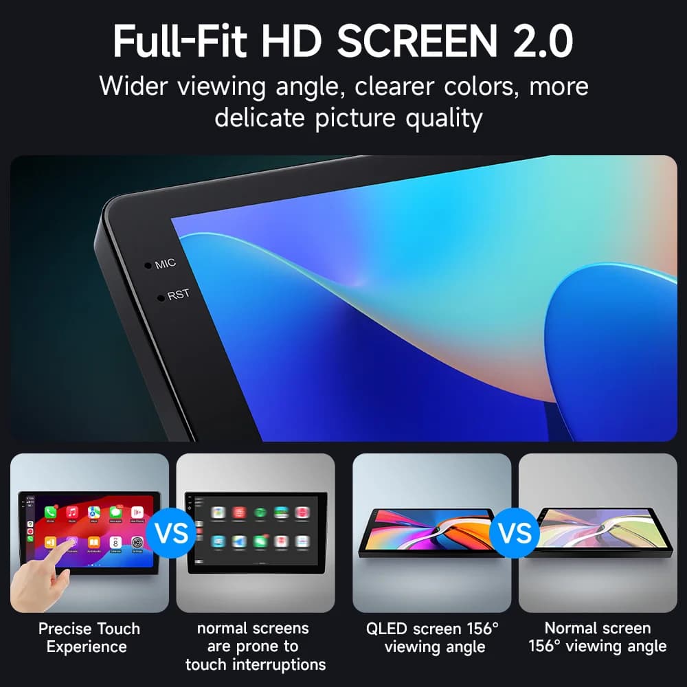 راديو JIUYIN Android Auto لسيارة Smart Fortwo 451 2005 - 2015 Carplay لاسلكي 4G نظام وسائط متعددة GPS 2din autoradio - 2