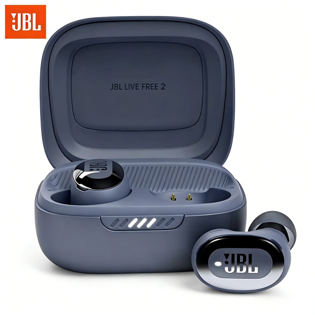 JBL Live Free 2 Tws سماعات بلوتوث لاسلكية حقيقية إلغاء الضوضاء النشط سماعات موسيقى لاسلكية مع ميكروفون - 2