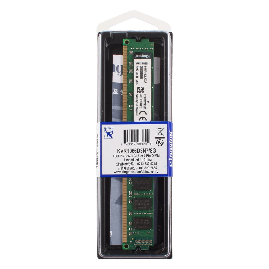Kingston Memoria Ram DDR3 4GB 8GB 1066MHZ 1333MHZ 1600MHZ 1866MHZ DIMM Non-ECC Desktop Memory Ram - 6