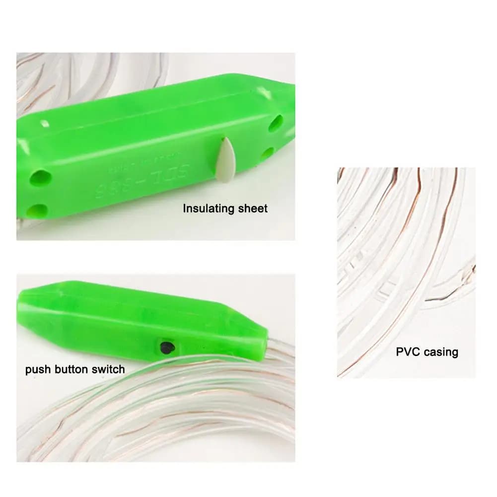 1pcs LED Luminous Jump Ropes Skipping Rope Sport Speed Ropes For Kids Night Exercise Fitness Training Light Up Led Skipping Rope - 5