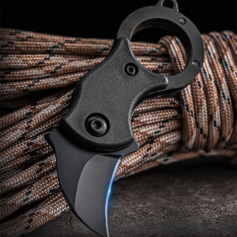 Outdoor High Hardness Pocket Knife Portable Key Knife Eagle Claw Knife Defense Claw Knife Open Box Knife Mini Folding Knife - 2