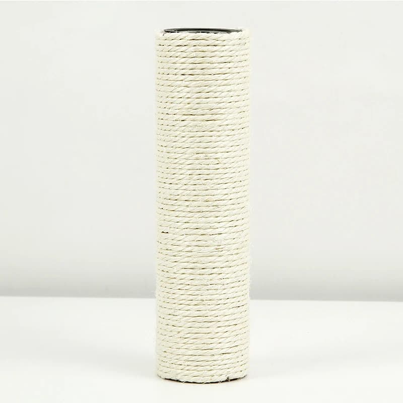 عمود خدش قطط لشجرة تسلق القطط DIY إطار تسلق قطط عمود استبدال حبل سيزال متشابك لعبة خدش قطط - 2