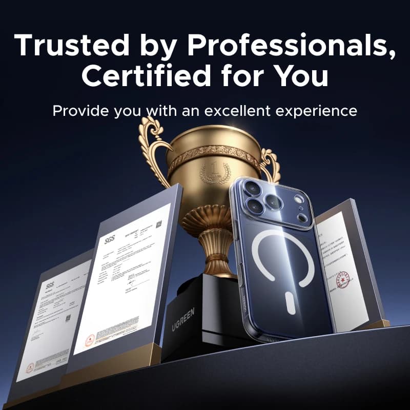 جرين غطاء مغناطيسي لهاتف آيفون 17 برو، غطاء مقاوم للصدمات لهواتف آيفون 17 و16 و15 و14 برو وآير 17 برو ماكس، متوافق مع ماج سيف وماك سيف - 6