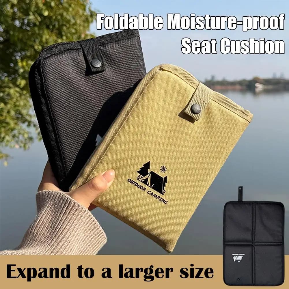 Foldable Camping Seat Cushion Waterproof Beach Seat Cushion Anti-Slip Moisture-Proof Sitting Pads For Travel Hiking Camping - 2