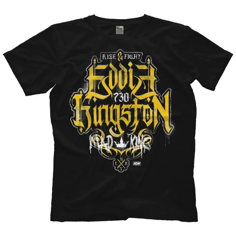 Eddie Kingston Rise Fight AEW Official T Shirt