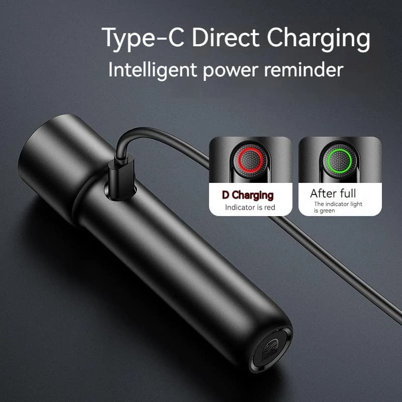 فيليبس 2024 كشاف محمول جديد EDC قابل لإعادة الشحن LED للدفاع عن النفس والتخييم والمشي لمسافات طويلة - 2