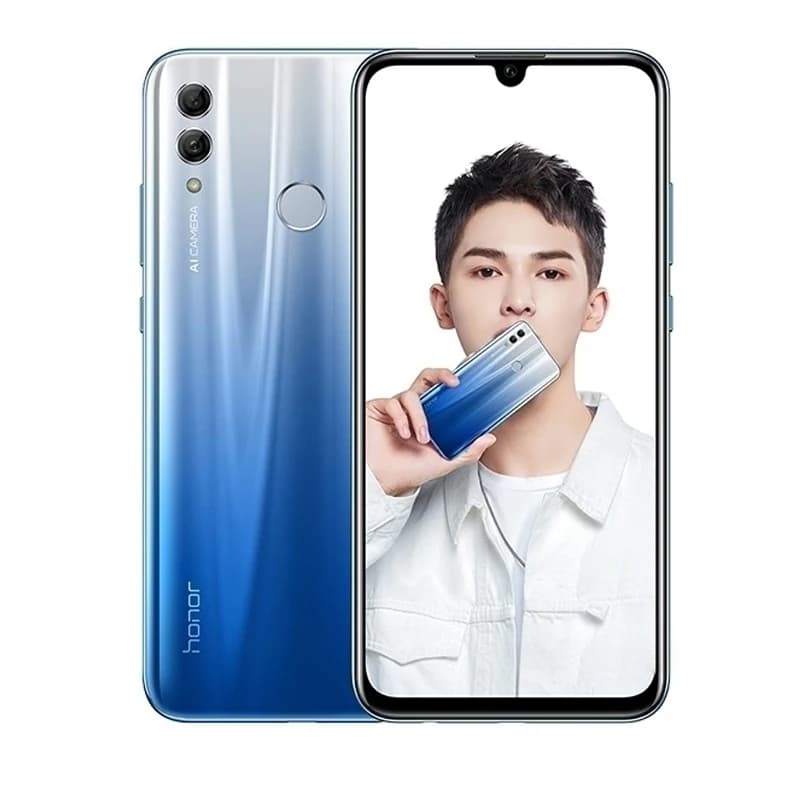 هاتف HONOR 10 لايت الذكي، برمجيات عالمية، ذاكرة وصول عشوائي 6 جيجابايت، ذاكرة قراءة فقط 128 جيجابايت، كاميرا 24 ميجابكسل، شاشة 6.21 بوصة، بطارية 3400 مللي أمبير في الساعة، هاتف مستعمل - 4