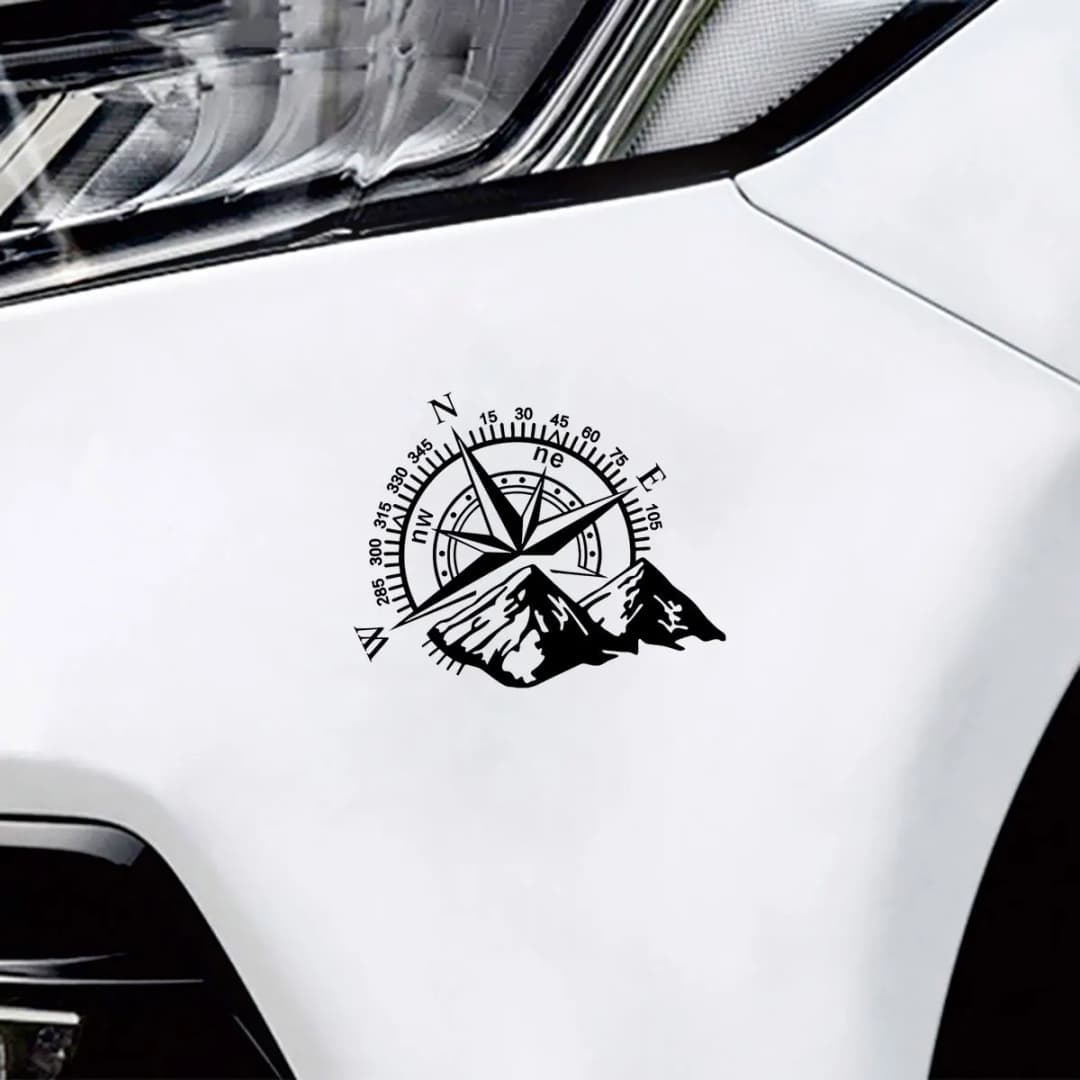 1pc Motorcycle Sticker Decal For Truck Moto Club Body Decor Stickers Auto Decal Camper Car Accessories - 6