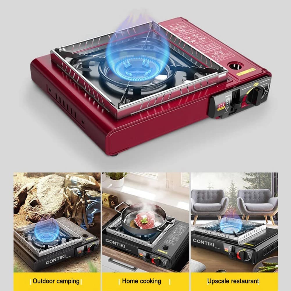 Camping Stove Windscreen Detachable Gas Stove Wind Protector Stainless Steel Furnace Stove Wind Shelter Portable for BBQ Stove - 6