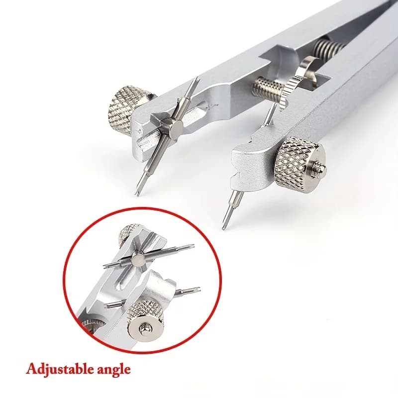 Watch Spring Bar Plier Tool Kit Spring Bar Tweezer Tool For Watch Wrist Bands Strap Removal Repair Fix Set - 4