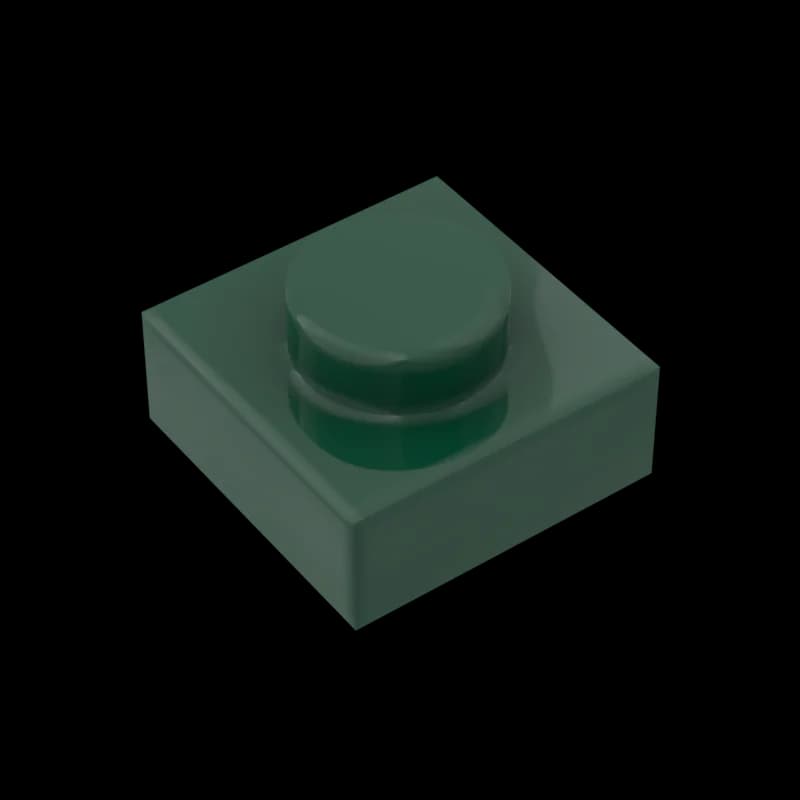 مجموعة بناء MOC 10 قطع 3024 لوحة 1x1 مع لوحة إضاءة تقنية وأحجية جزيئية هدايا أعياد ميلاد الأطفال - 4