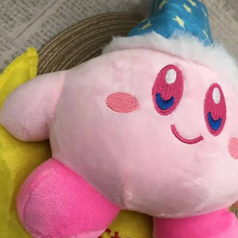 أنيمي كيربي ألعاب من القطيفة Kawaii لطيف الوردي Peluche الكرتون لينة محشوة دمية على شكل حيوان رقيق وسادة ديكور غرفة المنزل هدية عيد ميلاد طفل - 4