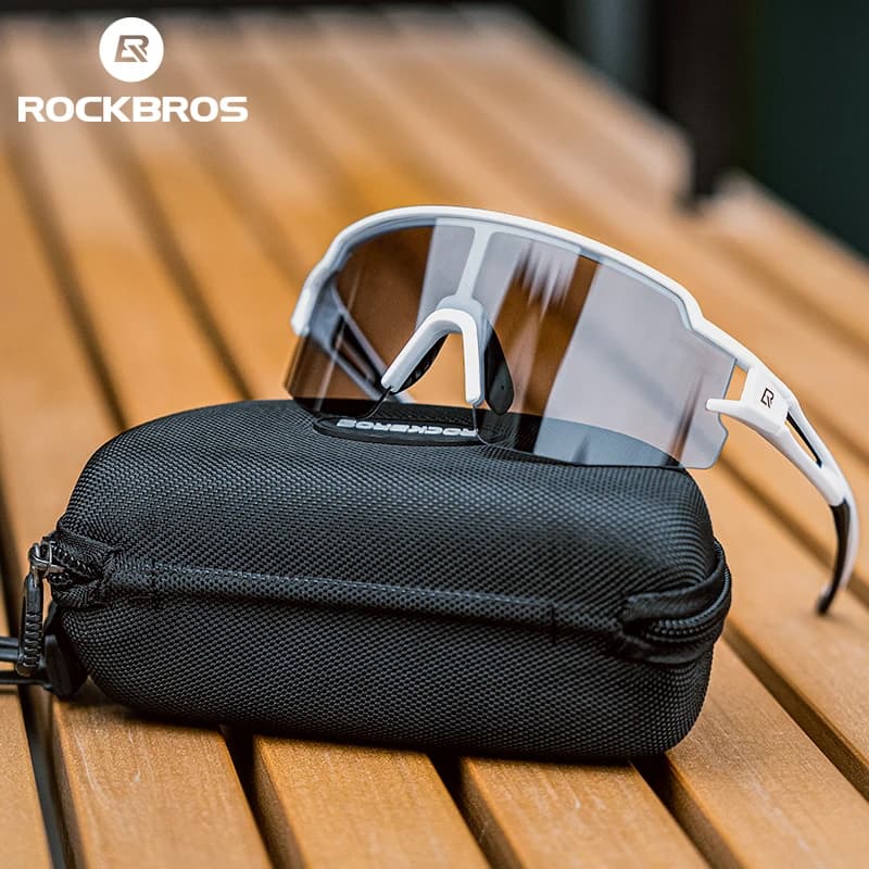 ROCKBROS Cycling Glasses Polarized UV400 Protection Bicycle Sunglasses Men Women Photochromic MTB Road Bicycle Goggles Eyewear - 6