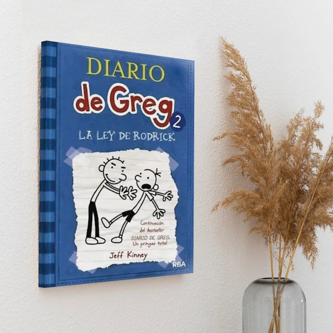 Greg's Diary Double or Nothing Official greg Heffley Diary Of A  Wimpy Kid Group Printing Cave Sign Poster - 4