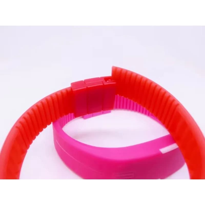 ساعات رقمية LED جديدة، ألوان حلوى، شاشة لمس، سوار من السيليكون، مناسبة للنساء والرجال والأطفال، ساعة رياضية - 6