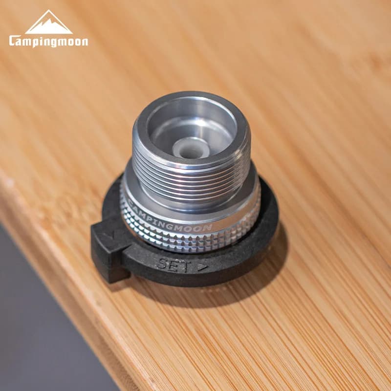 محول خزان غاز البروبان Campingmoon ، قطع غيار التخييم ، موقد ، بطاقة ، Z19